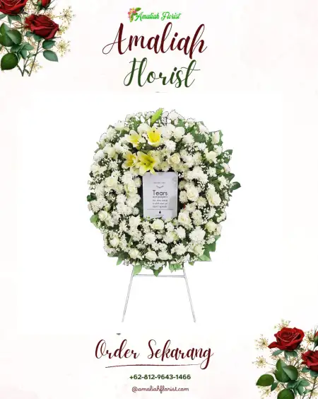 Krans Bunga Duka Sedareja